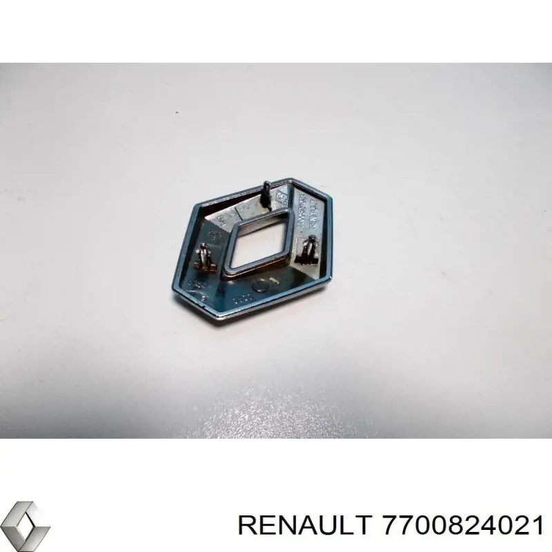 Compre 7700824021 Renault (RVI) Emblema de tampa de porta-malas (emblema de firma)