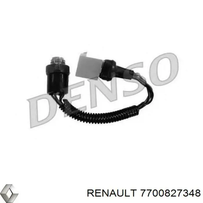 Compre 7700827348 Renault (RVI) Sensor de pressão absoluta de aparelho de ar condicionado