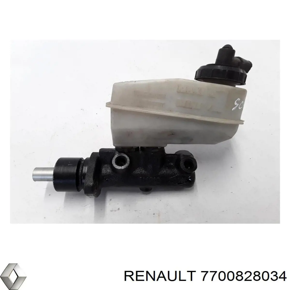Compre 7700828034 Renault (RVI) Tanque de cilindro mestre do freio (de fluido de freio)