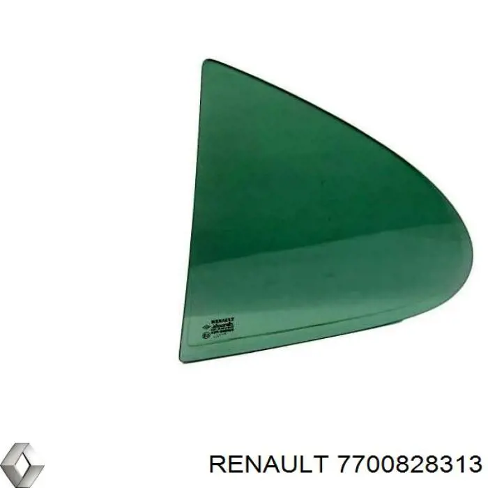 7700828313 Renault (RVI) Vidro de janelo da porta traseira esquerda