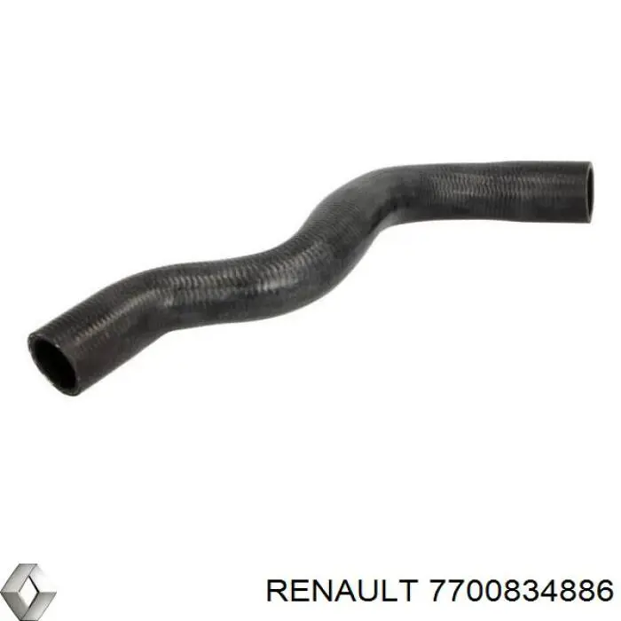 7700834886 Renault (RVI) Mangueira (cano derivado) do radiador de esfriamento superior