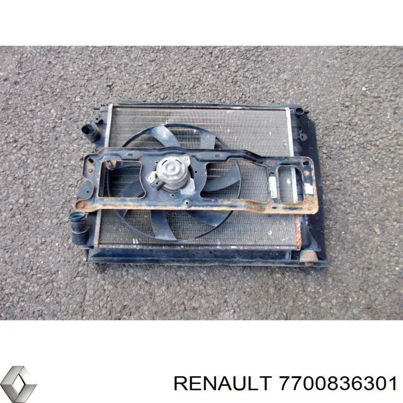 7700836301 Renault (RVI) Radiador de esfriamento de motor