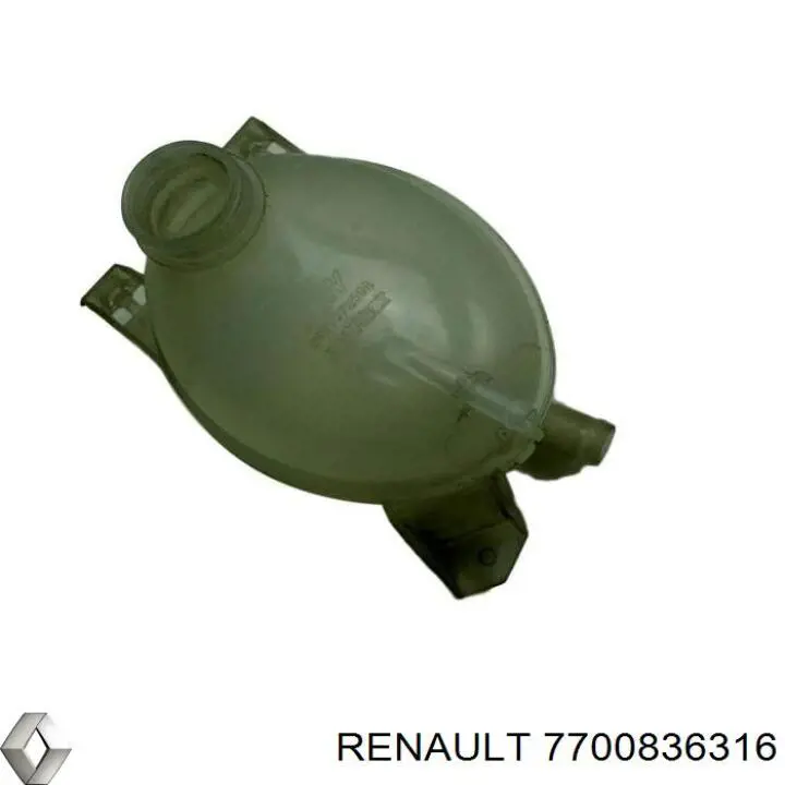 Compre 7700836316 Renault (RVI) Tanque de expansão do sistema de esfriamento