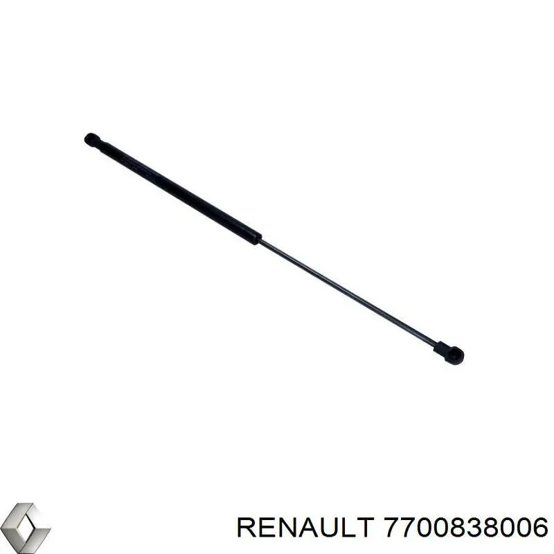 7700838006 Renault (RVI) Amortecedor de tampa de porta-malas (de 3ª/5ª porta traseira)