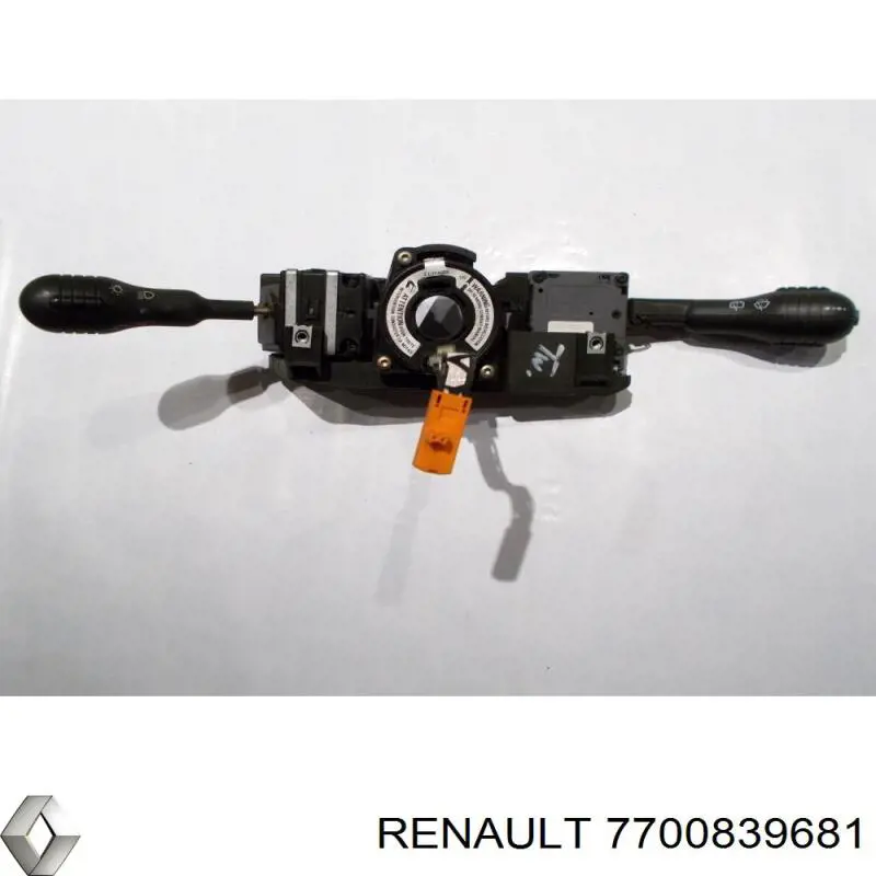 7700839681 Renault (RVI) Comutador esquerdo instalado na coluna da direção