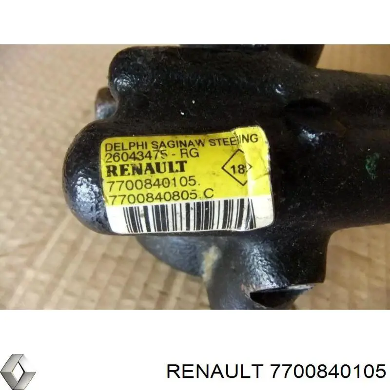 Bomba da Direção hidrâulica assistida Renault (RVI) 7700840105 preço, a partir de 51,17 USD