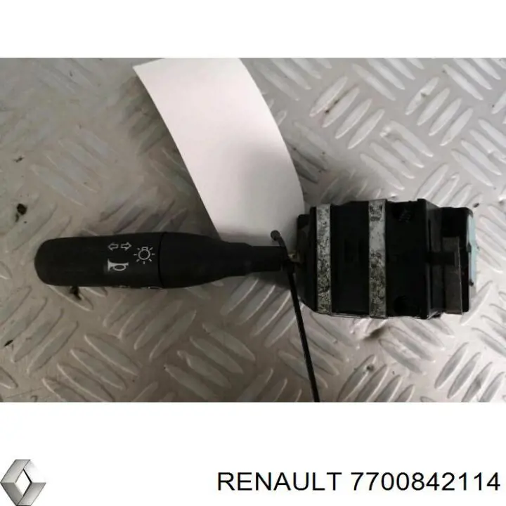 Compre 7700842114 Renault (RVI) Comutador esquerdo instalado na coluna da direção