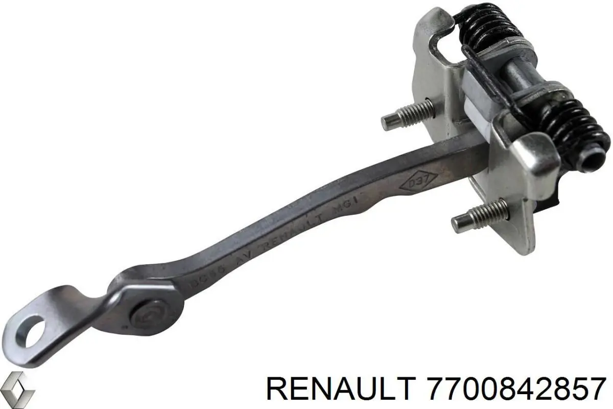 7700842857 Renault (RVI) Limitador dianteiro de abertura de porta