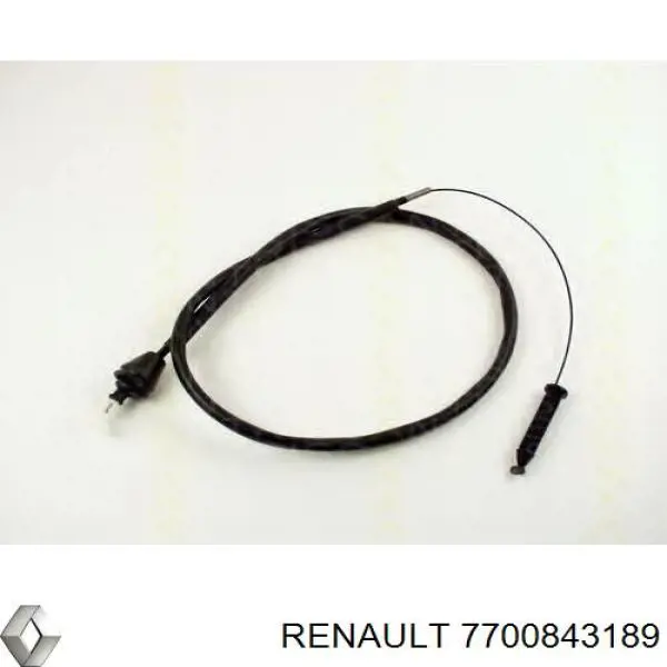 7700843189 Renault (RVI) Cabo/pedal de gás (de acelerador)