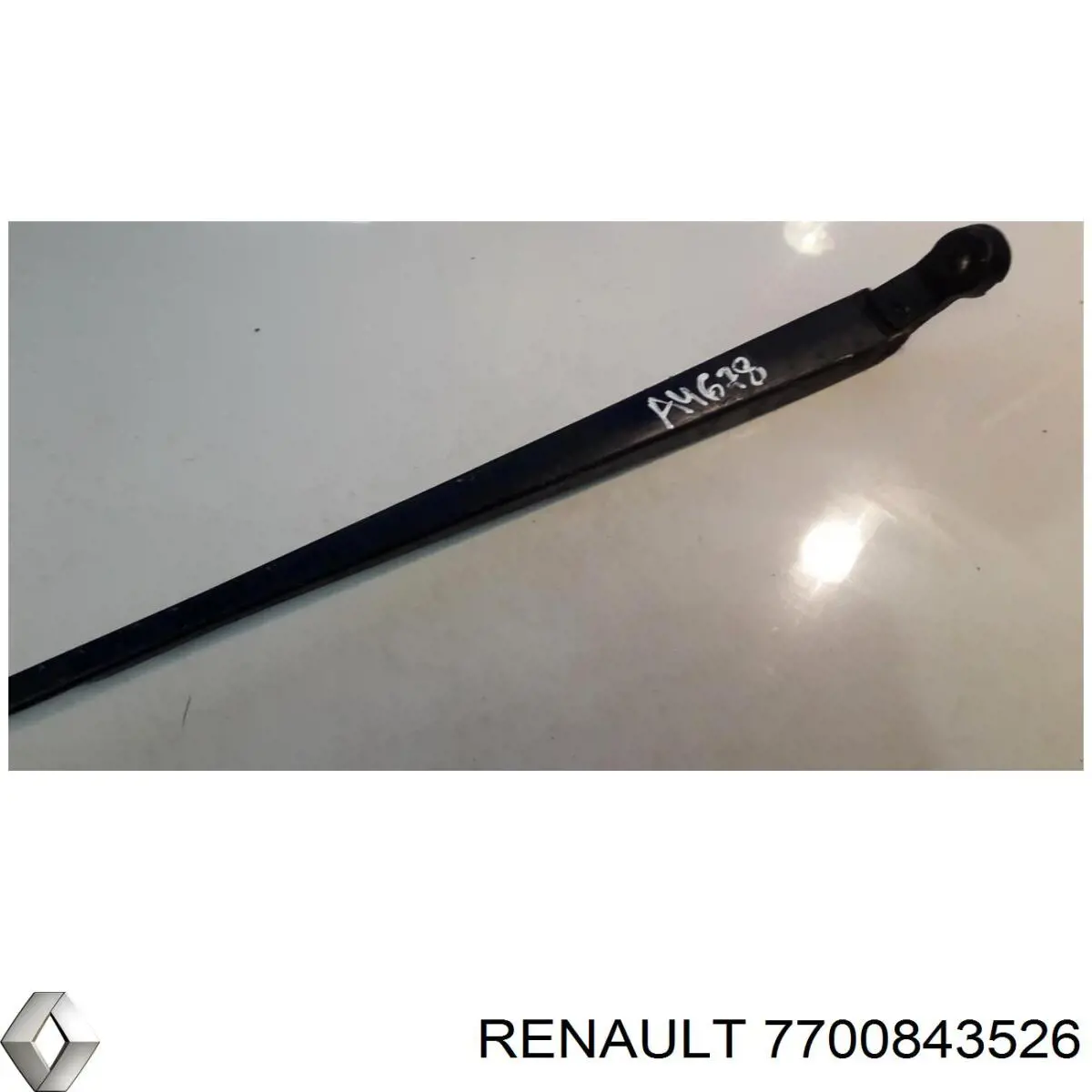 Compre 7701042362 Renault (RVI) Braço de limpa-pára-brisas do pára-brisas