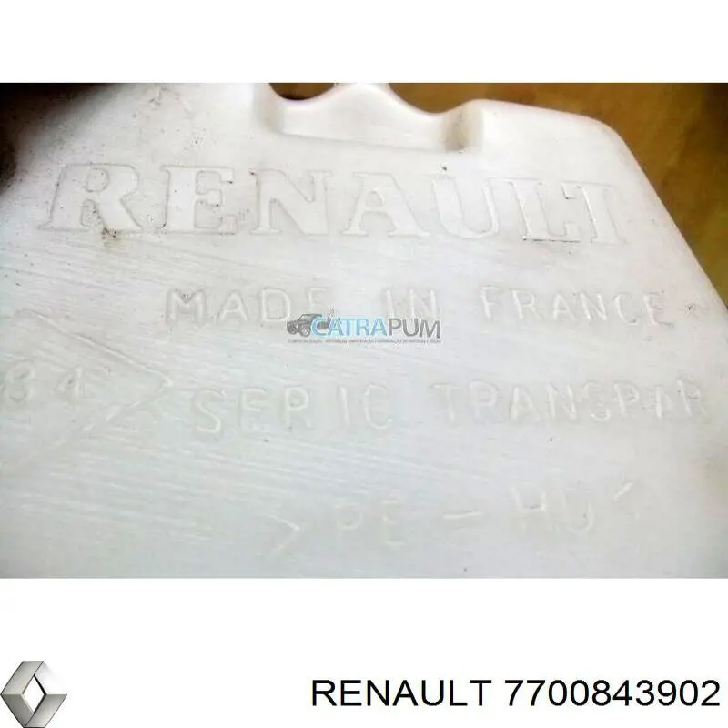 Tanque de fluido para lavador de vidro Renault (RVI) 7701470191 preço, a partir de 47,75 USD