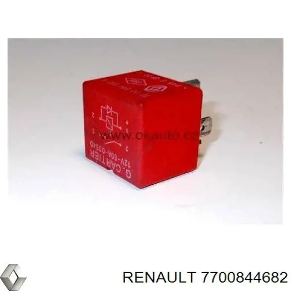 Relê elétrico multifuncional Renault (RVI) 7700844682 preço, a partir de 10,54 USD