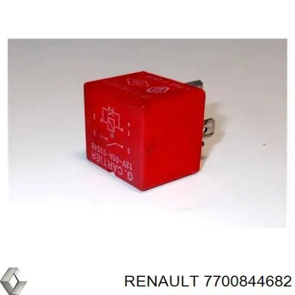 Compre 7700844682 Renault (RVI) Relê elétrico multifuncional