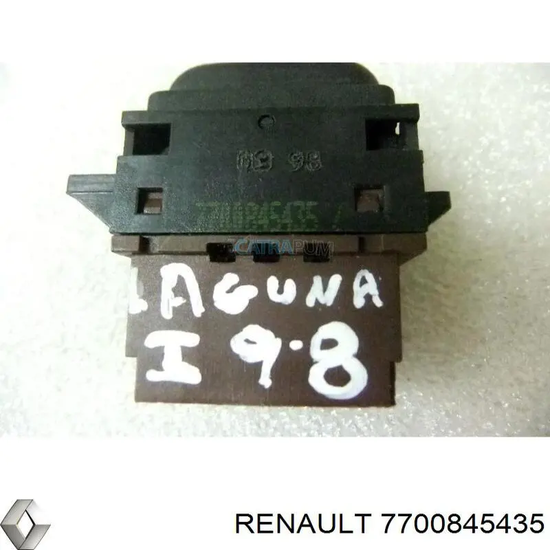7700845435 Renault (RVI) Botão de bloqueio de portas