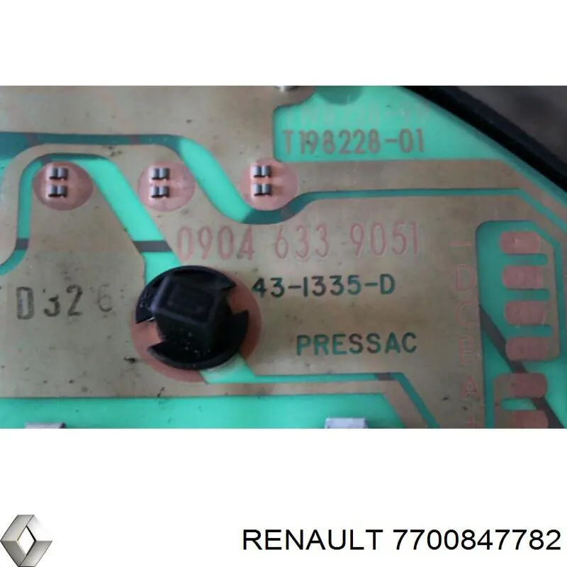 Compre 7700847782 Renault (RVI) Painel de instrumentos (quadro de instrumentos)