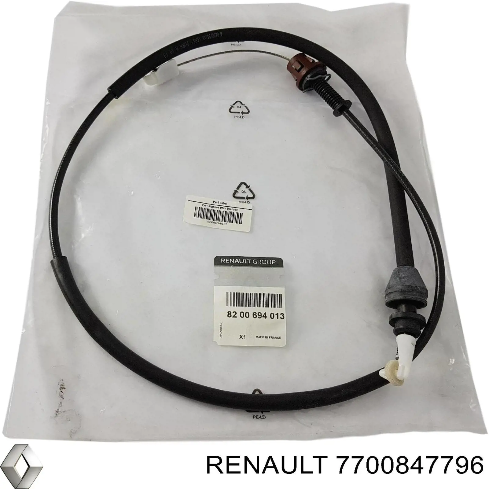 Cabo/pedal de gás (de acelerador) Renault (RVI) 7700847796 preço, a partir de 22,07 USD