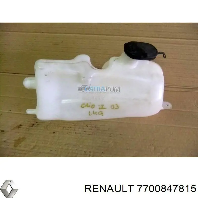 Tanque de fluido para lavador de vidro Renault (RVI) 7700847815 preço, a partir de 45,97 USD