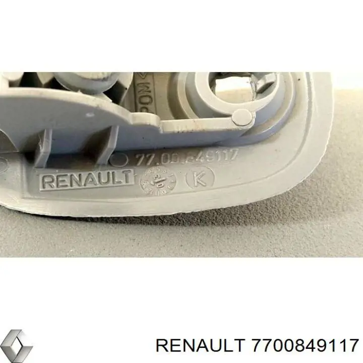 Compre 7700849117 Renault (RVI) Pala contra o sol