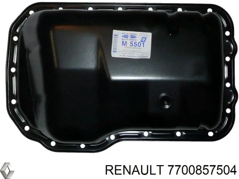 Compre 7700857504 Renault (RVI) Panela de óleo de cárter do motor