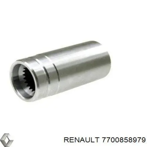 Compre 7700858979 Renault (RVI) Veio de acionamento do semieixo intermédio