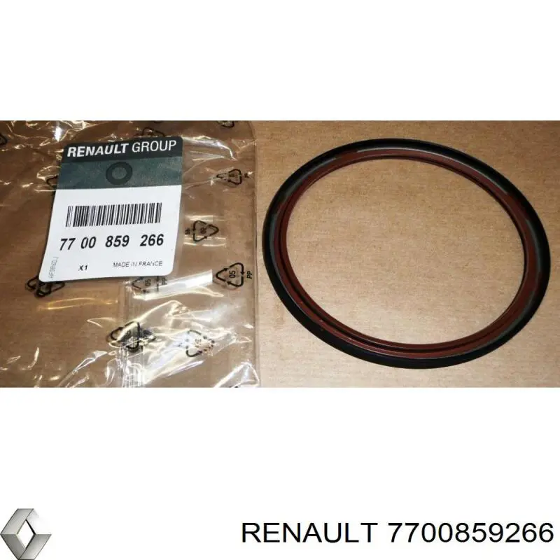 7700859266 Renault (RVI) Vedação traseira de cambota de motor