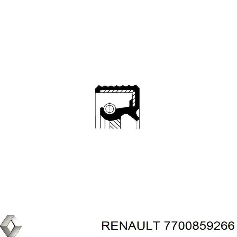 Vedação traseira de cambota de motor Renault (RVI) 7700859266 preço, a partir de 25,63 USD