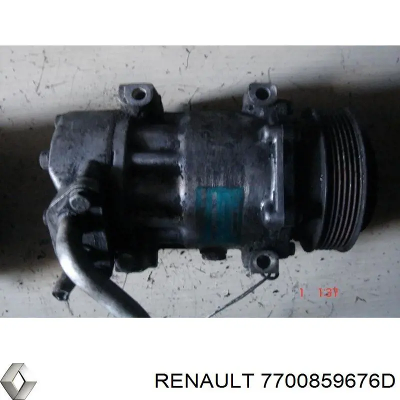 7700859676D Renault (RVI) Compressor de aparelho de ar condicionado