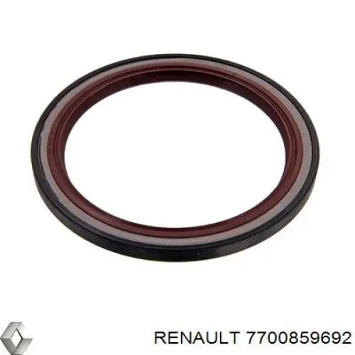 7700859692 Renault (RVI) Vedação traseira de cambota de motor