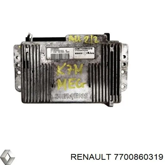 7700860319 Renault (RVI) Módulo de direção (Centralina eletrônica) de motor