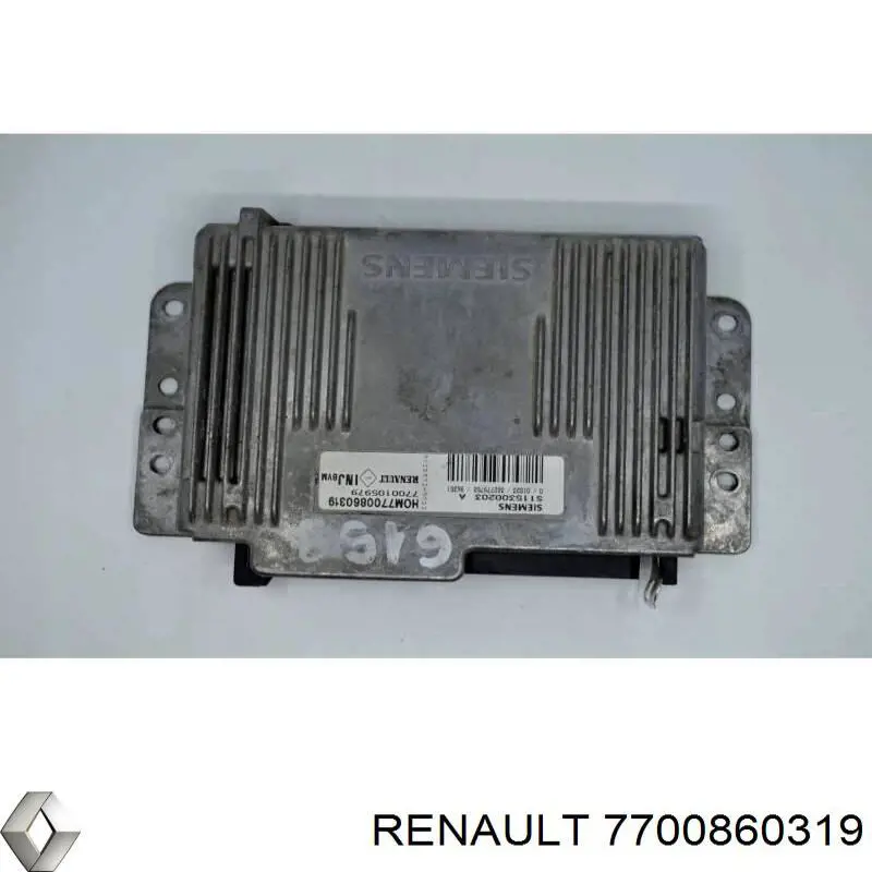 7700860319 Renault (RVI) Módulo de direção (Centralina eletrônica) de motor