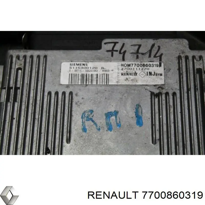 Módulo de direção (Centralina eletrônica) de motor Renault (RVI) 7700860319 preço, a partir de 46,05 USD