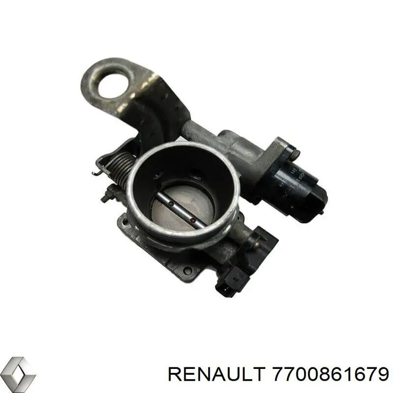 7700861679 Renault (RVI) Válvula de borboleta montada