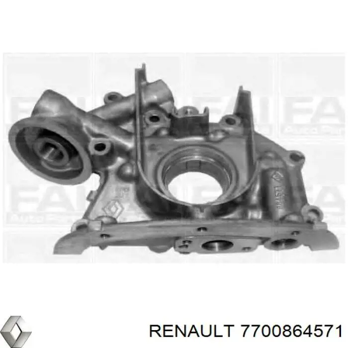 7700864571 Renault (RVI) Bomba de óleo