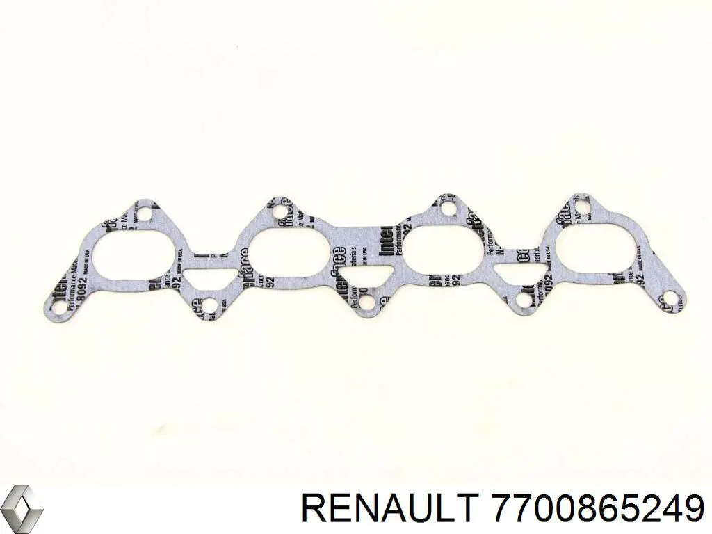 Vedante de tubo coletor de escape Renault (RVI) 7700865249 preço, a partir de 67,49 USD