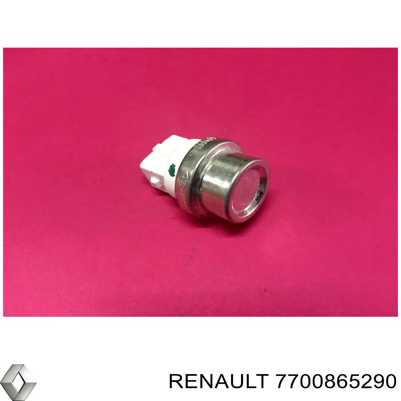 Compre 7700865290 Renault (RVI) Sensor de temperatura do fluido de esfriamento, no dispositivo
