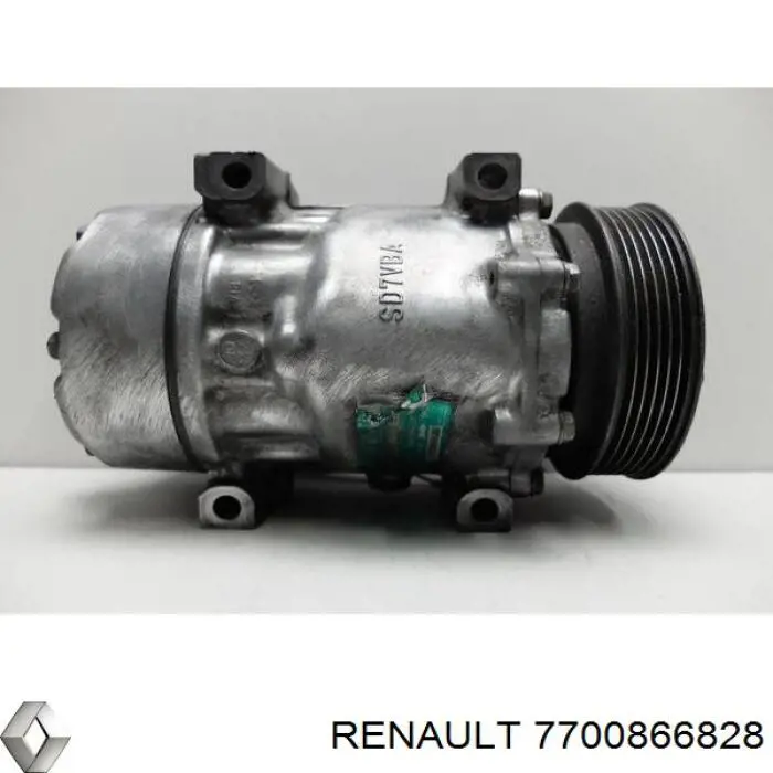Compre 7700866828 Renault (RVI) Compressor de aparelho de ar condicionado
