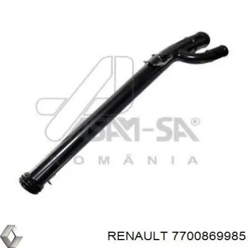 7700869985 Renault (RVI) Mangueira (cano derivado) de bomba de água de admissão