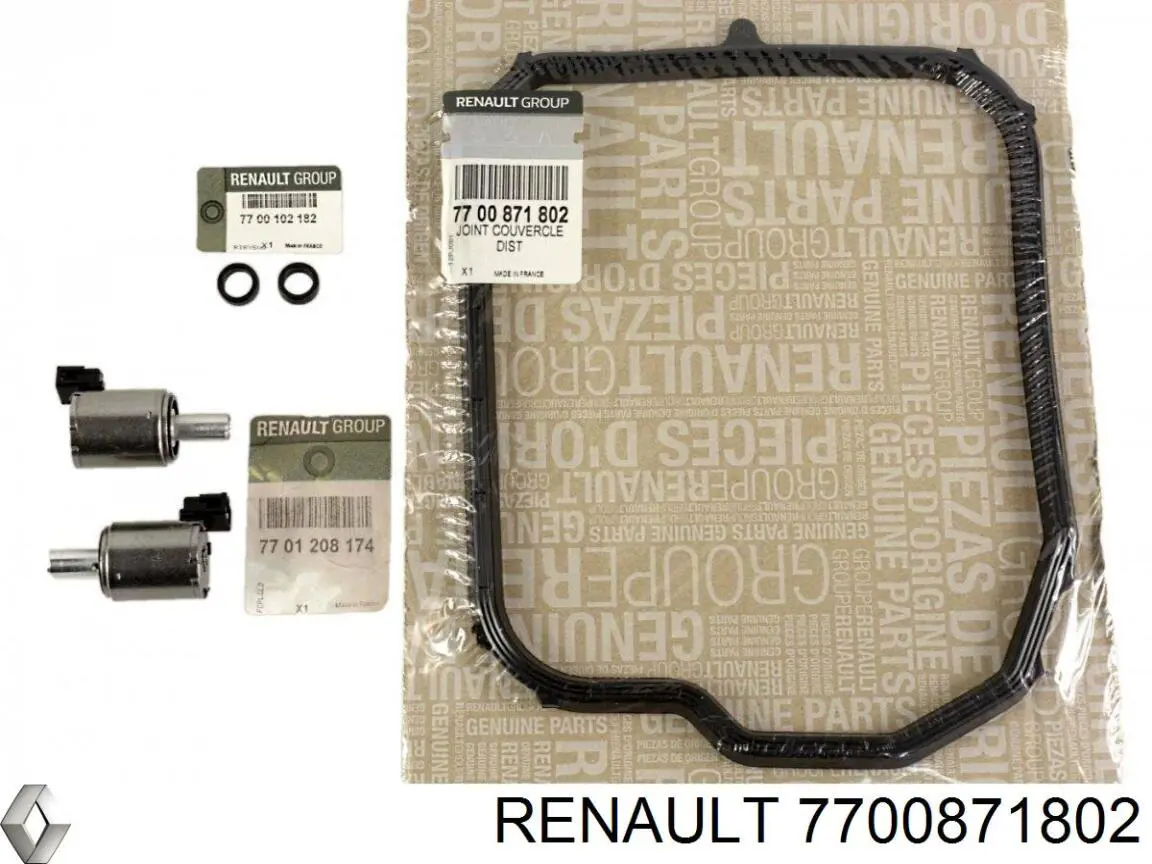 7700871802 Renault (RVI) Vedante de panela da Caixa Automática de Mudança/Caixa Mecânica de Mudança