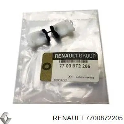 Compre 7700872205 Renault (RVI) Bucha do eixo de forquilha de embraiagem