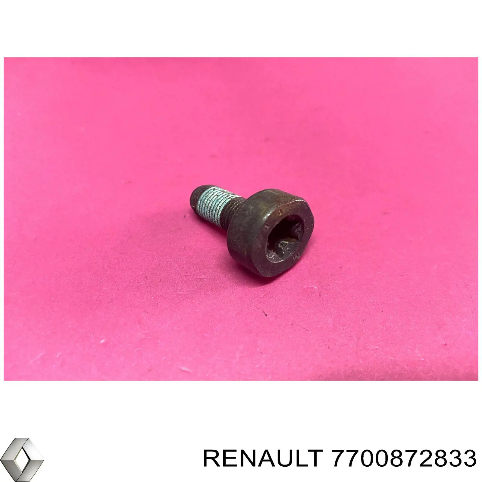 7700872833 Renault (RVI) Parafuso de fixação de volante