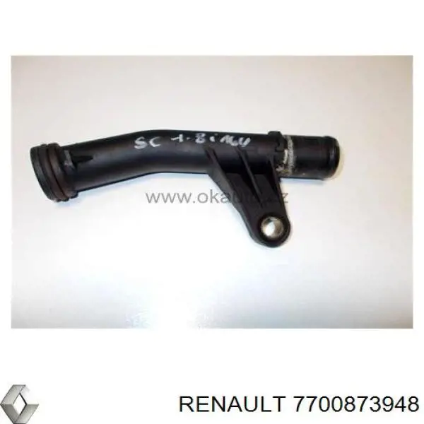 Compre 7700873948 Renault (RVI) Mangueira (cano derivado) de bomba de água de admissão