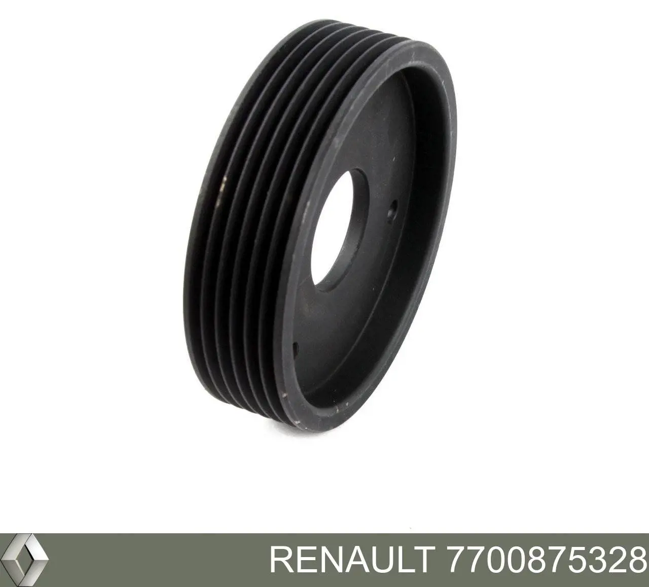 Compre 7700875328 Renault (RVI) Polia de bomba da Direção hidrâulica assistida