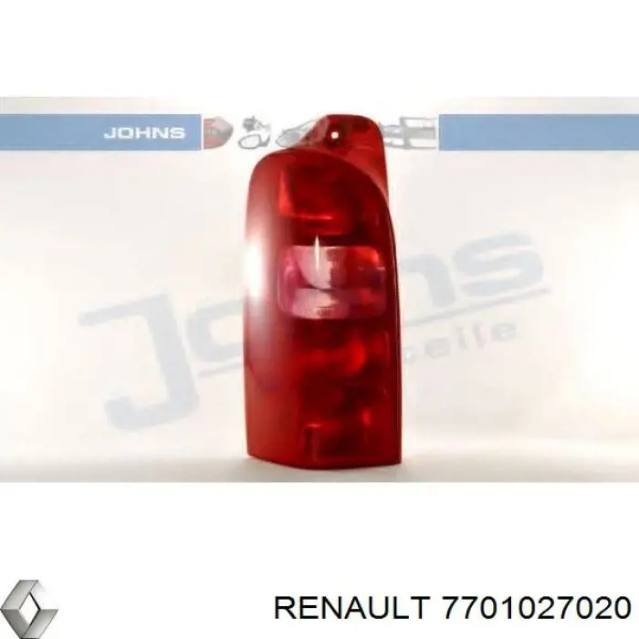 Lanterna traseira direita para Renault Master I T