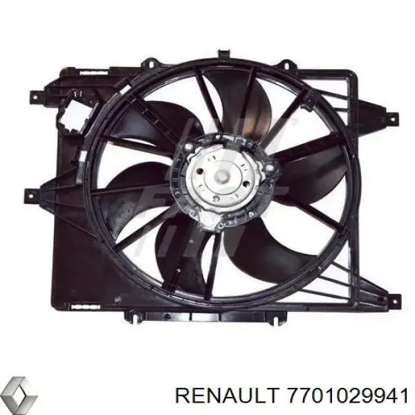 Compre 7701029941 Renault (RVI) Ventilador (roda de aletas) do radiador de esfriamento