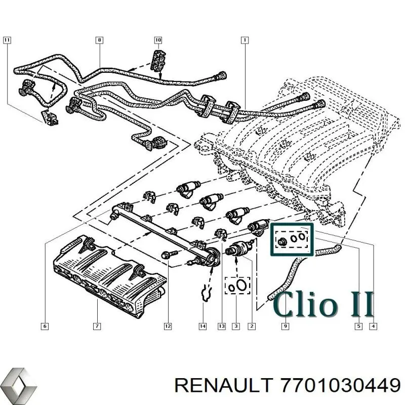 Anel (arruela) do injetor de ajuste Renault (RVI) 7701030449 preço, a partir de 6,23 USD