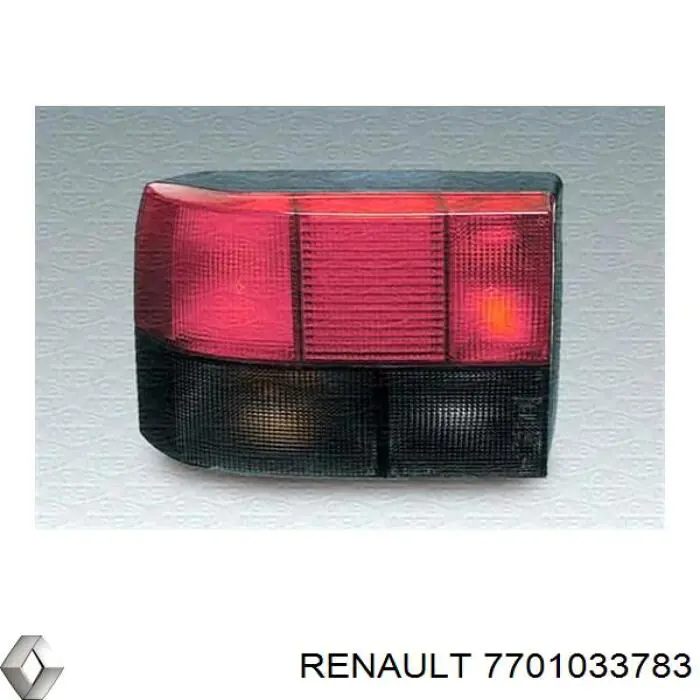 7701033783 Renault (RVI) Lanterna traseira direita