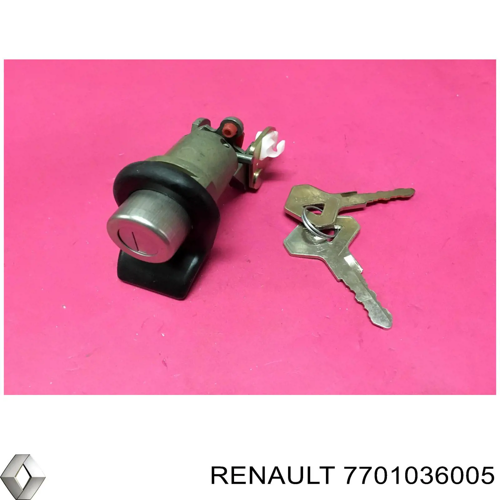 Trinco de fecho de porta-malas (de 3ª/5ª porta traseira) Renault (RVI) 7701036005 preço, a partir de 86,95 USD