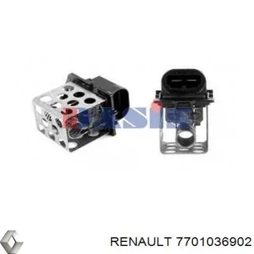 Compre 7701036902 Renault (RVI) Motor de ventilador de forno (de aquecedor de salão)