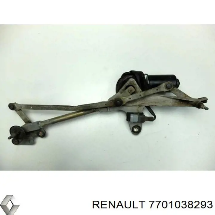Compre 7701038293 Renault (RVI) Trapézio de limpador pára-brisas