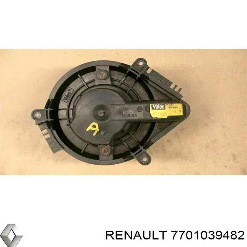 7701039482 Renault (RVI) Motor de ventilador de forno (de aquecedor de salão)